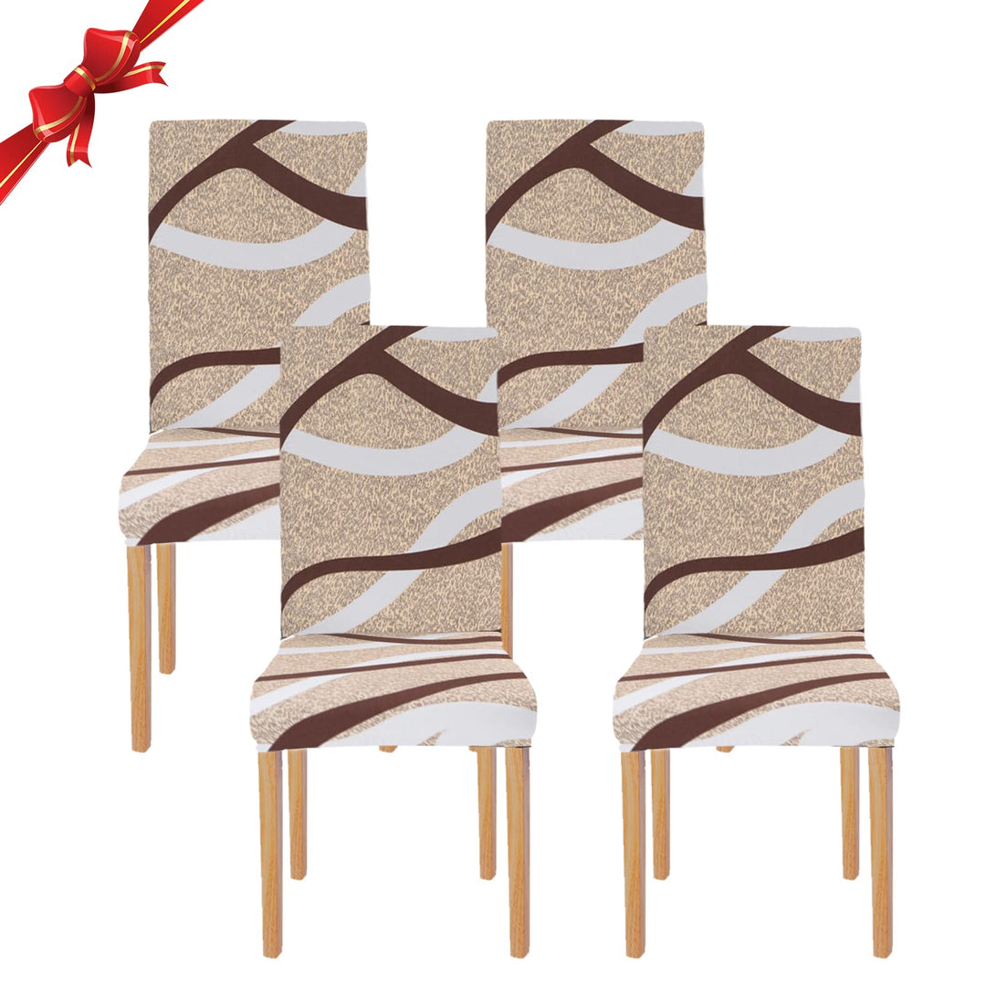 Jaotto Stuhlhussen 4 Stück Universal, Stuhlhusse Stretch 4er Set Moderne, Stuhlhussen Schwingstühle