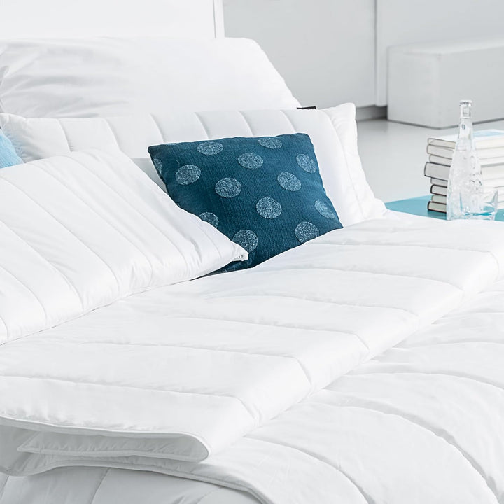 Centa Star Kopfkissen Allergo Protect mit Innenkissen 80x80 cm 80x80 cm Weiss, 80x80 cm Weiss