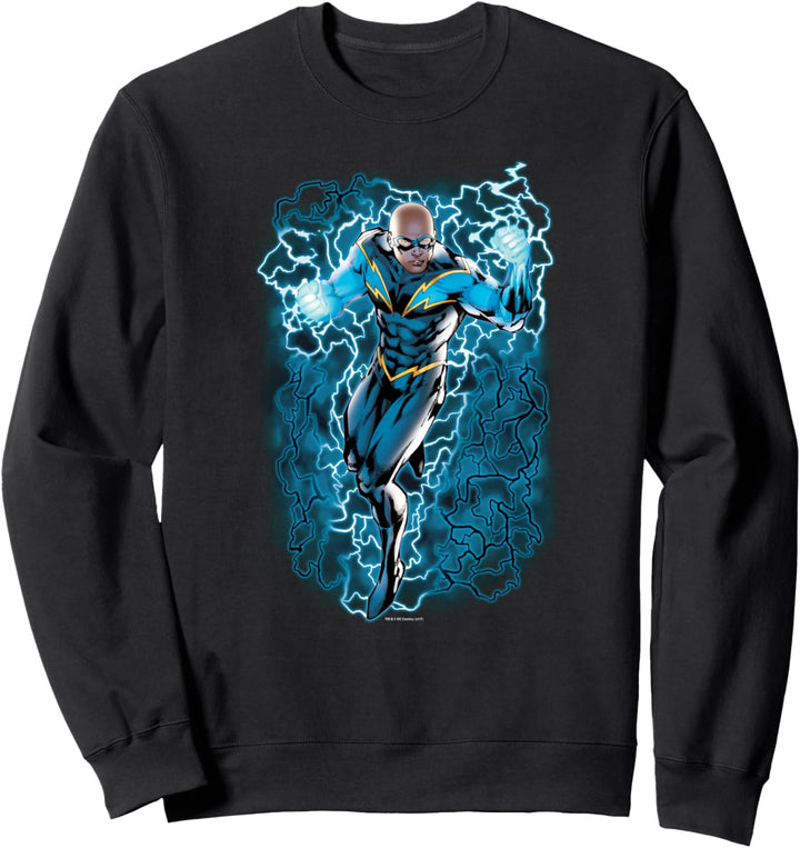 Justice League Black Lightning Bolts Sweatshirt