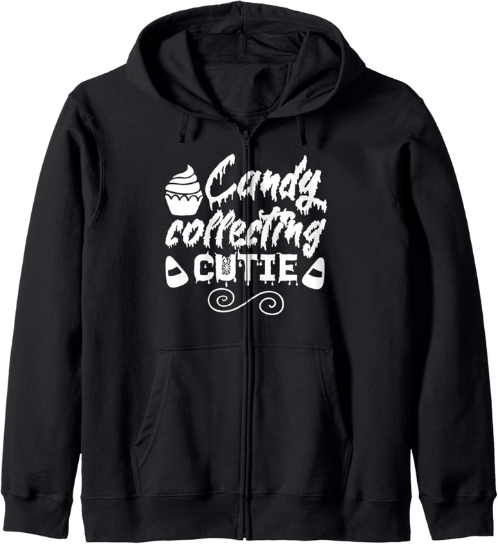Candy Collecting Cutie - Funny Halloween Kapuzenjacke