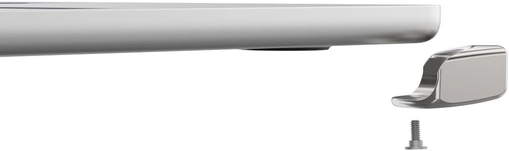 Ledge MacBook AIR2022 M2 T-Slot Lock Adapt KEYED CBL Lock Silver