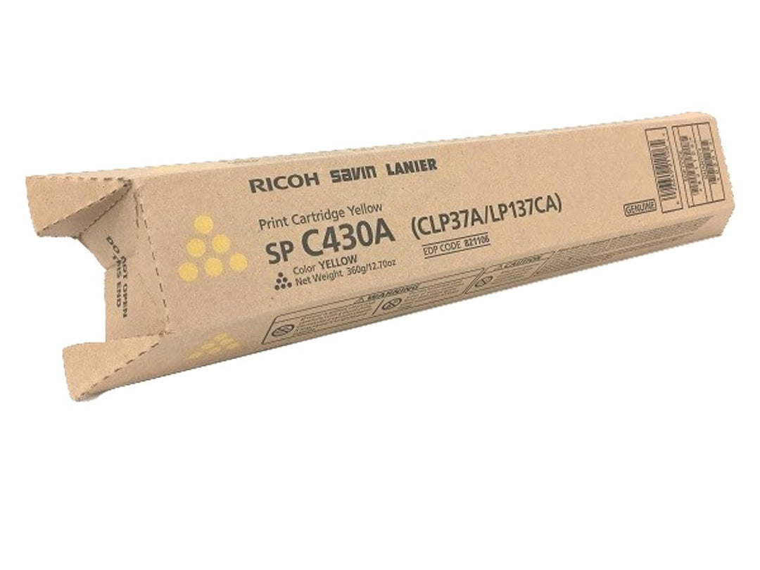 Ricoh 821075 SPC430D Tonerkartusche Standardkapazität 24.000 Seiten 1er-Pack, gelb
