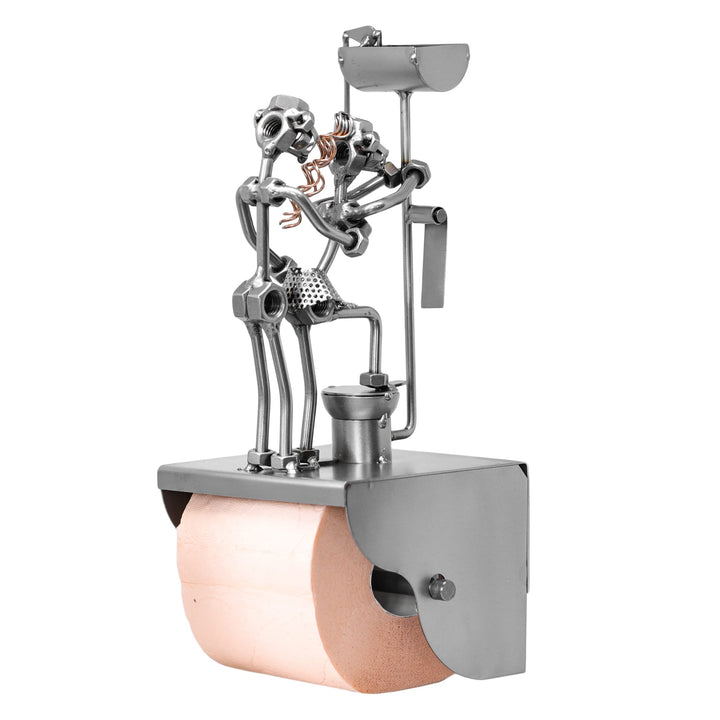 metalman24 Schraubenmännchen Klopapierhalter Sexy wc Toilettenpapierhalter handgefertigte ausgefalle