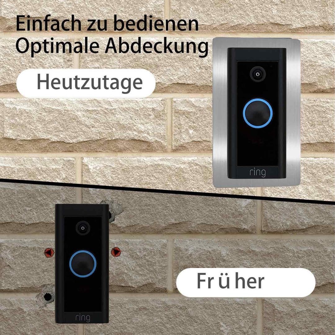 Zubehör für Ring Video Doorbell Wired/Video-Türklingel Kabel – Halterung verdeckt eventuell alte Boh