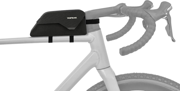 Topeak TopLoader DryShell wasserdichte Fahrradtasche mit Magnetverschluss, schwarz