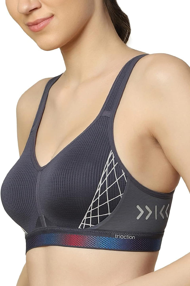 Triumph Damen Triaction Cardio Flow P Ex Sport-BH 70B Pebble Grey, 70B Pebble Grey