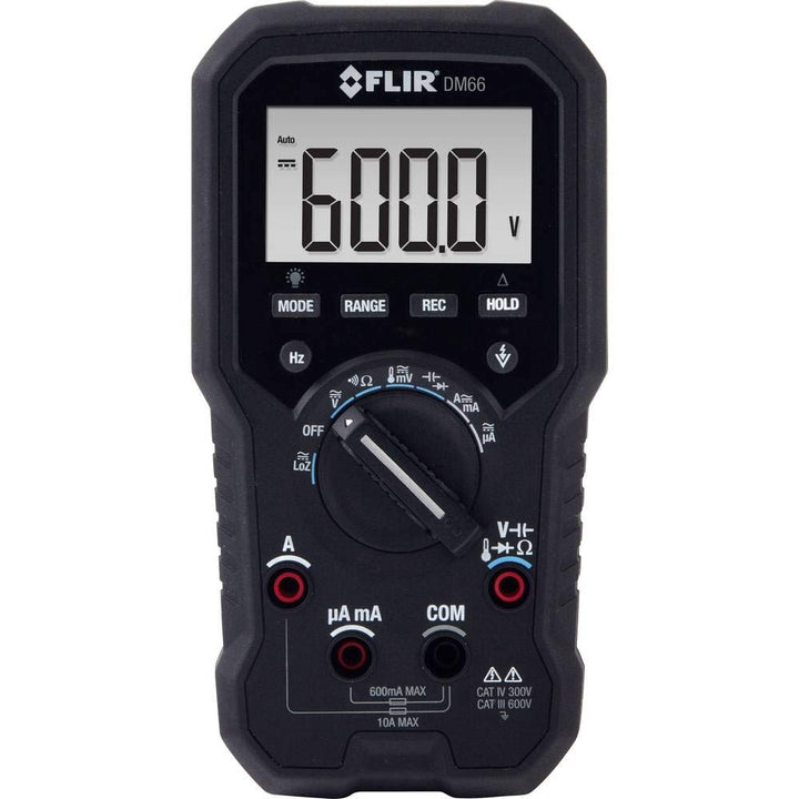 FLIR DM66 TRMS Multimeter mit VFD-Modus für Elektriker und Monteure