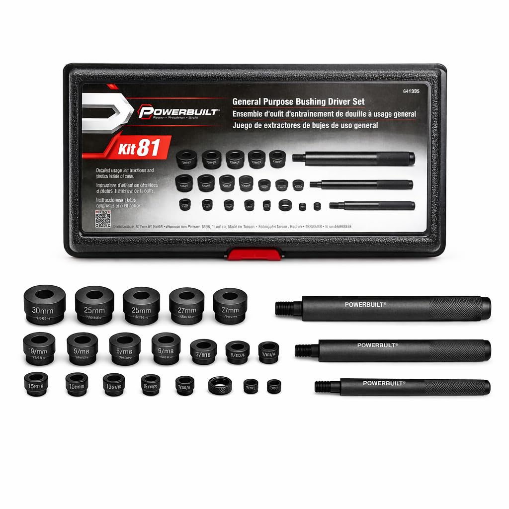 Powerbuilt 641335 General Purpose Buchse Driver Kit