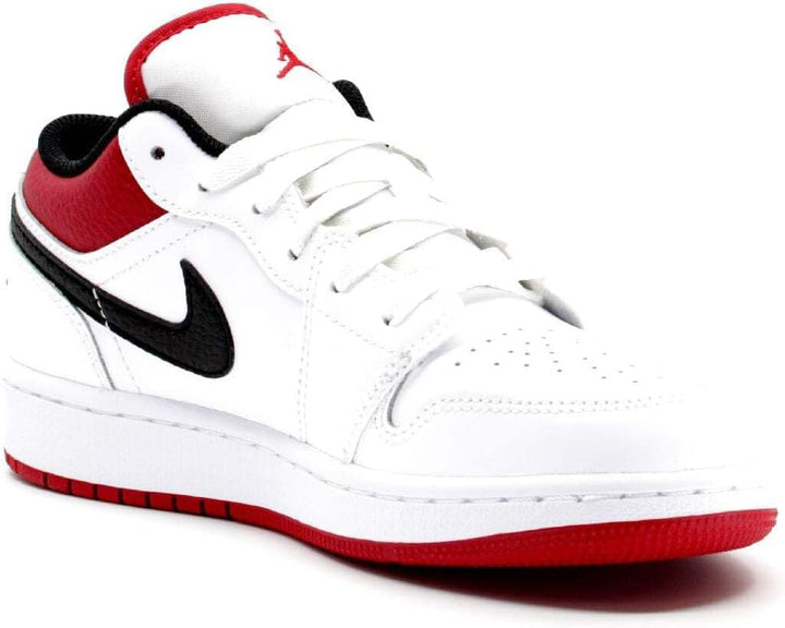Nike Herren Air Jordan 1 LowBasketballschuh 42 EU Weiss, 42 EU Weiss