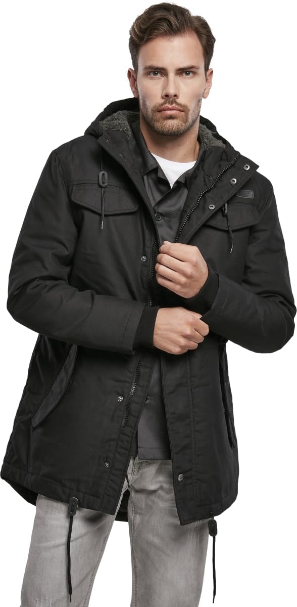 Brandit Marsh Lake Parka, S Schwarz