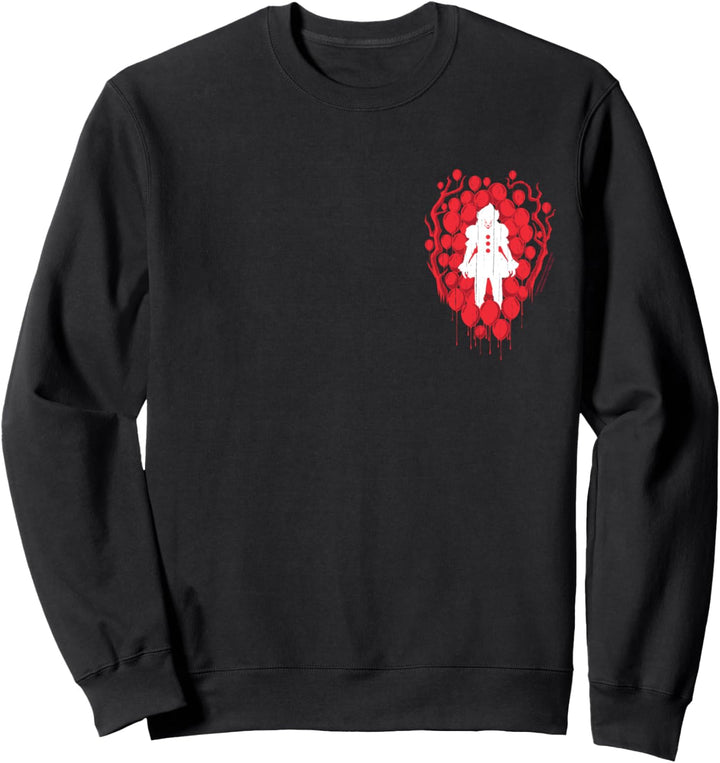 It Chapter Two Pennywise Balloon Heart Sweatshirt