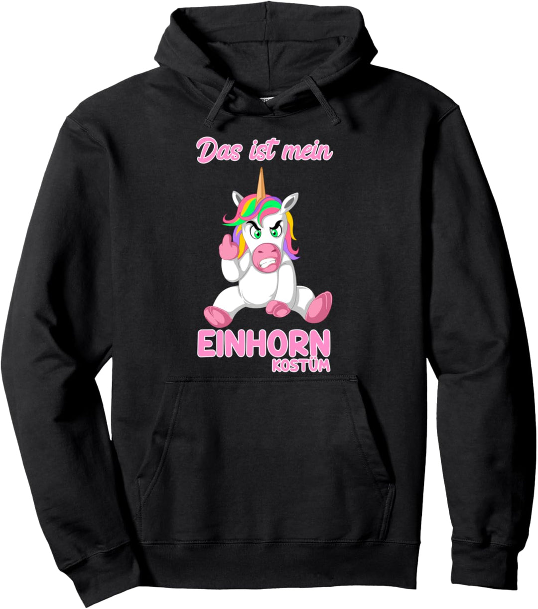 Das ist mein Einhorn Kostüm Pullover Hoodie