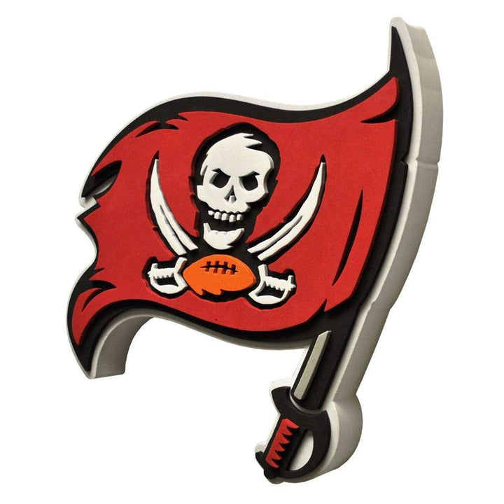 NFL Tampa Bay Buccaneers 3D-Wandschild aus Schaumstoff, Tampa Bay Buccaneers
