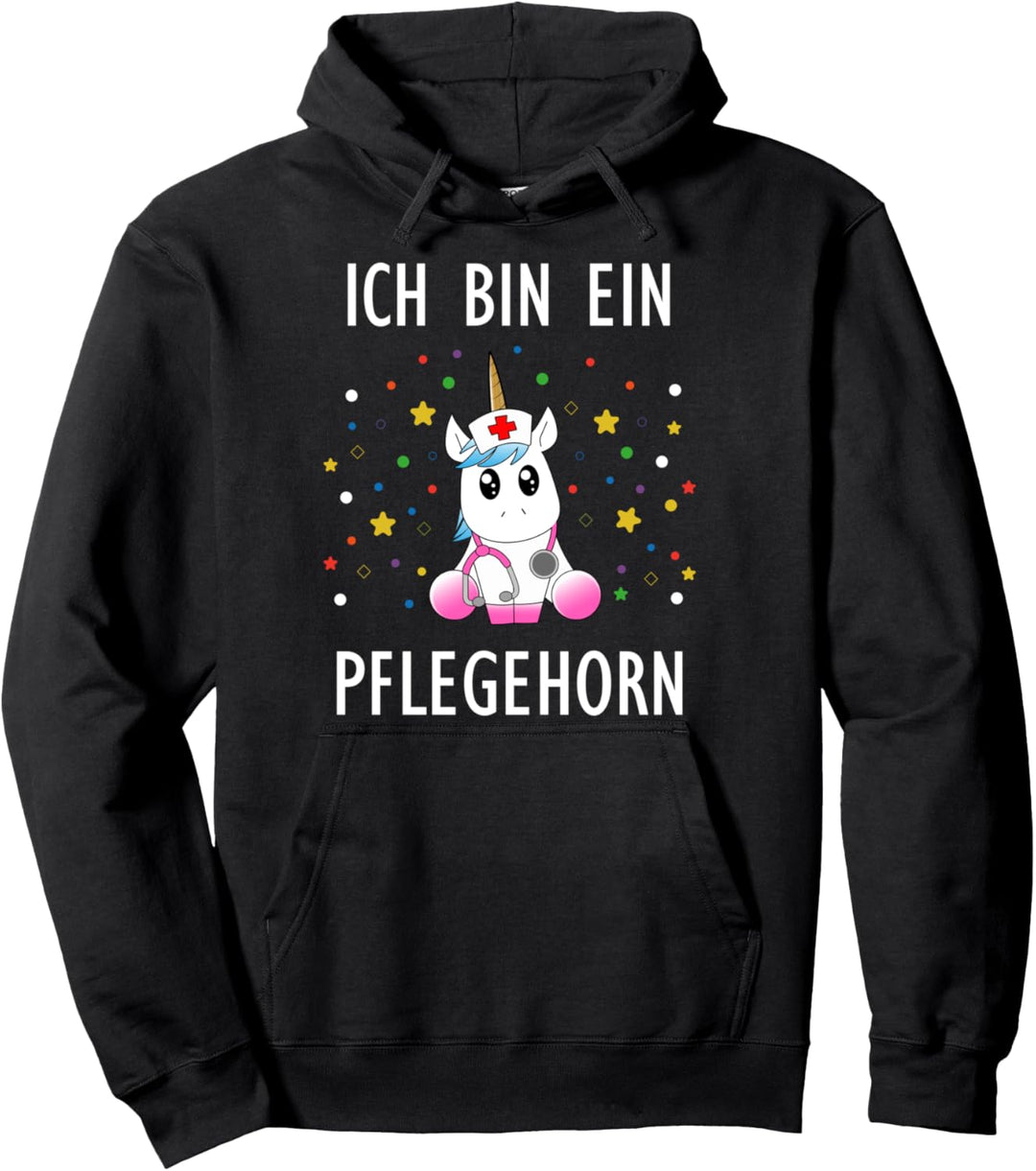 Ich bin ein Pflegehorn Einhorn Krankenschwester Pullover Hoodie