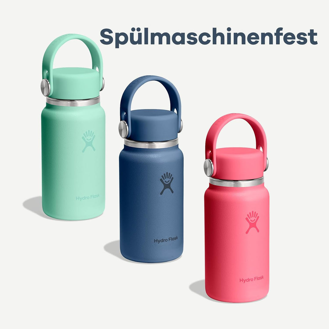 Hydro Flask – Micro Hydro™ 200 ml (6.7 oz) | Auslaufsichere Mini-Flasche mit abnehmbarer FlexClip™ T