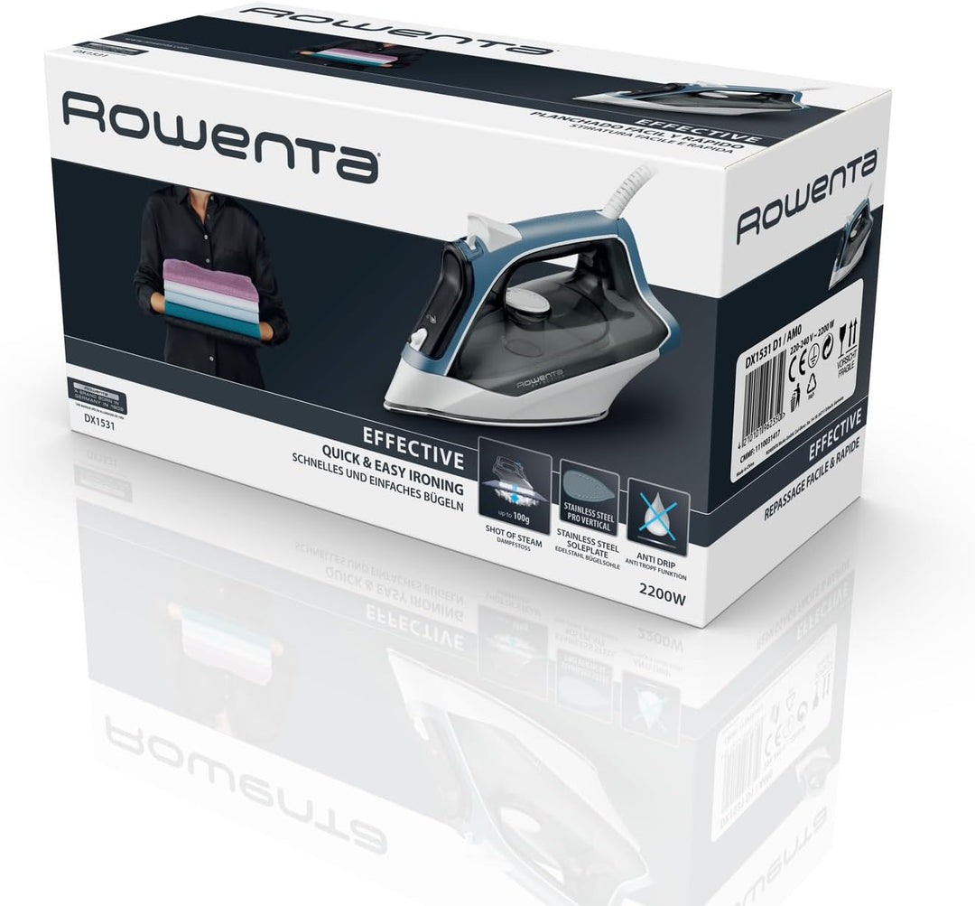 Plancha Vapor Rowenta Dx1531d1 Effective 2200w