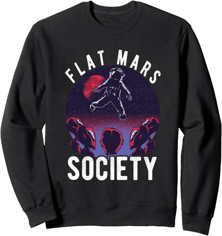 Flat Mars Society Gift Sweatshirt