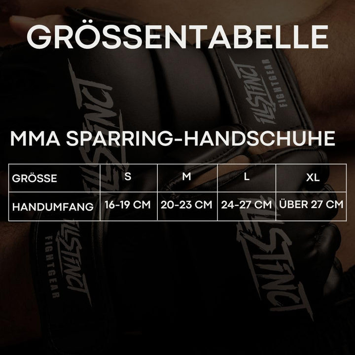 Skilltech MMA-Sparring Handschuhe Weiss L, Weiss L