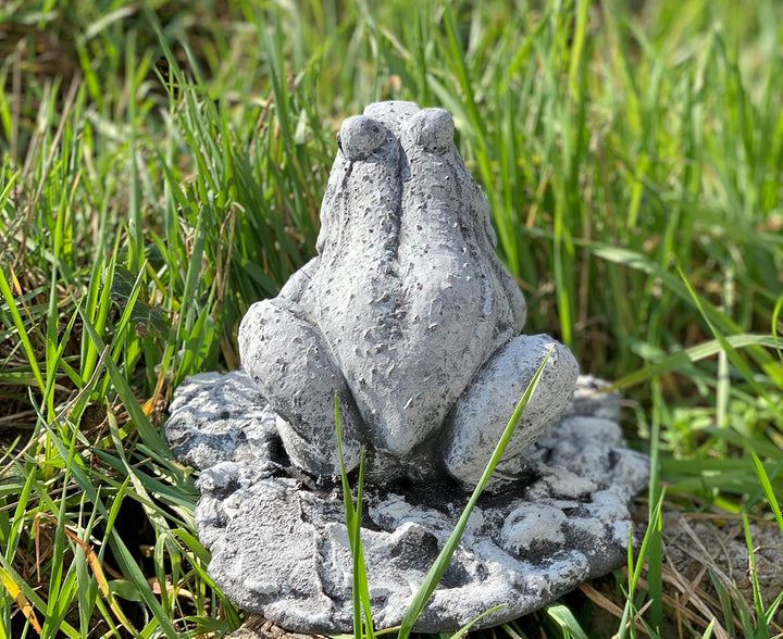 Stone and Style Steinfigur Frosch Frösche frostfest wetterfest Gartenfigur