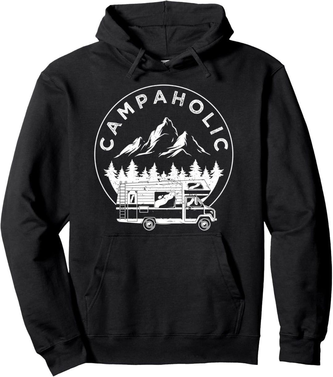Camper Camping Wohnmobil Fun Spruch Mann Frau Geschenk Pullover Hoodie