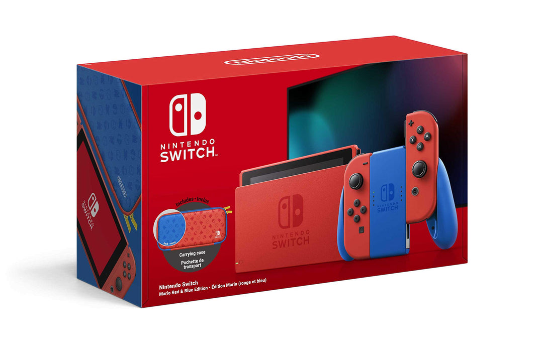 Nintendo Switch Mario Red &amp; Blue Edition