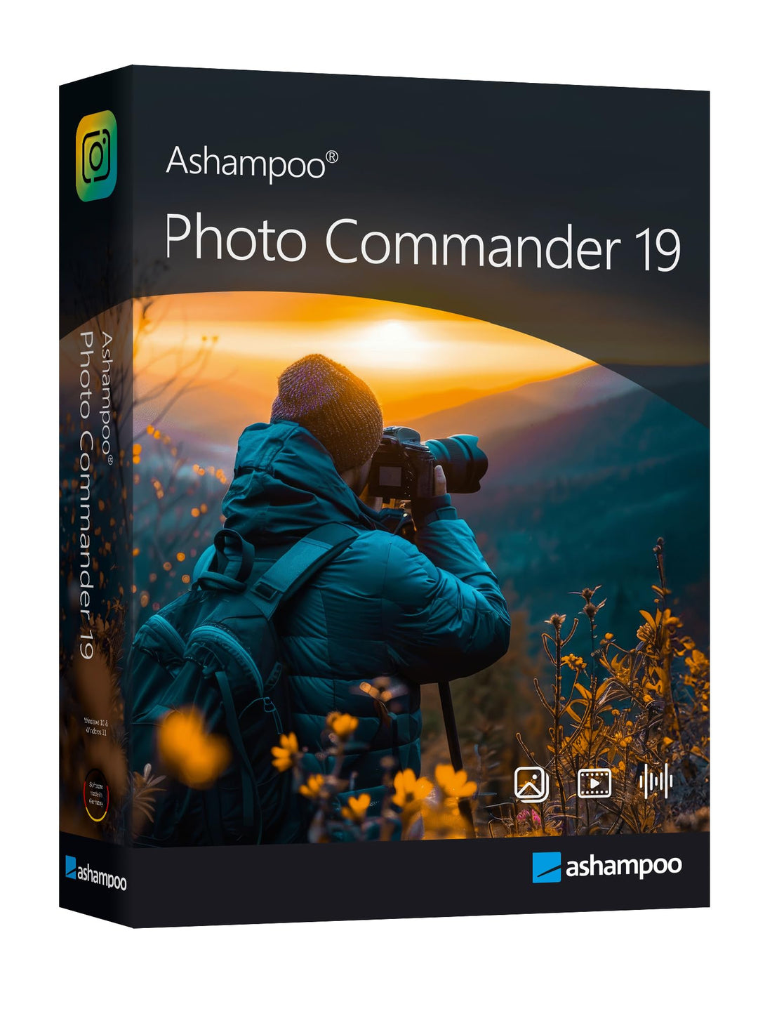 Photo Commander 17 - Bildbearbeitungsprogramm in Deutsch, umfangreiche Funktionen, einfach zu bedien