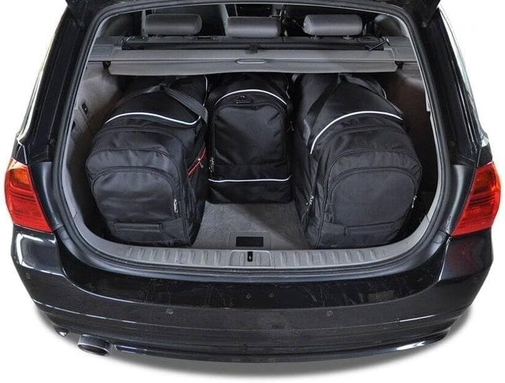 KJUST Dedizierte Reisetaschen 4 stk kompatibel mit BMW 3 TOURING E91 2005-2013