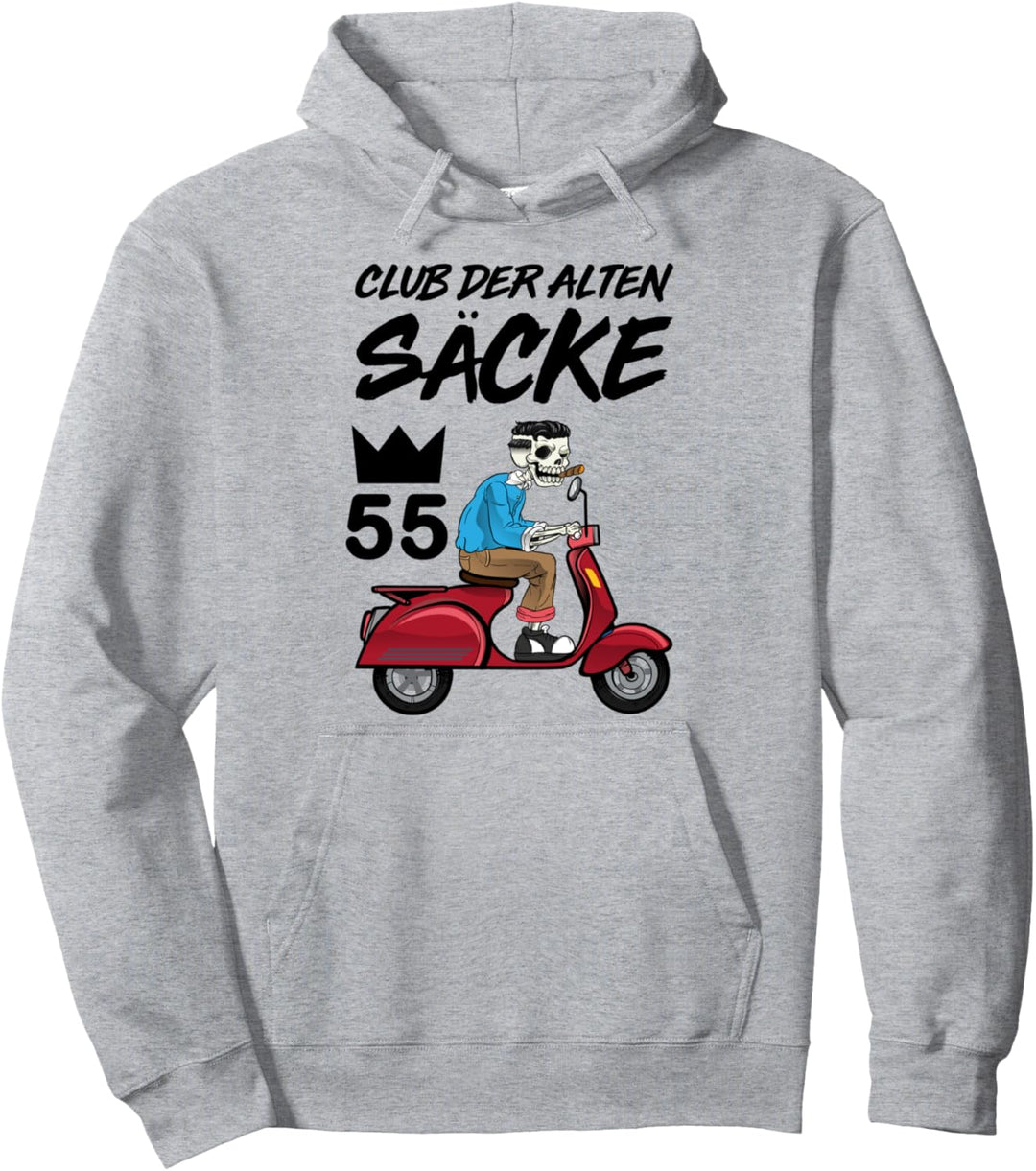 Club der alten Säcke 55 Geburtstag 55. Ehrentag Pullover Hoodie