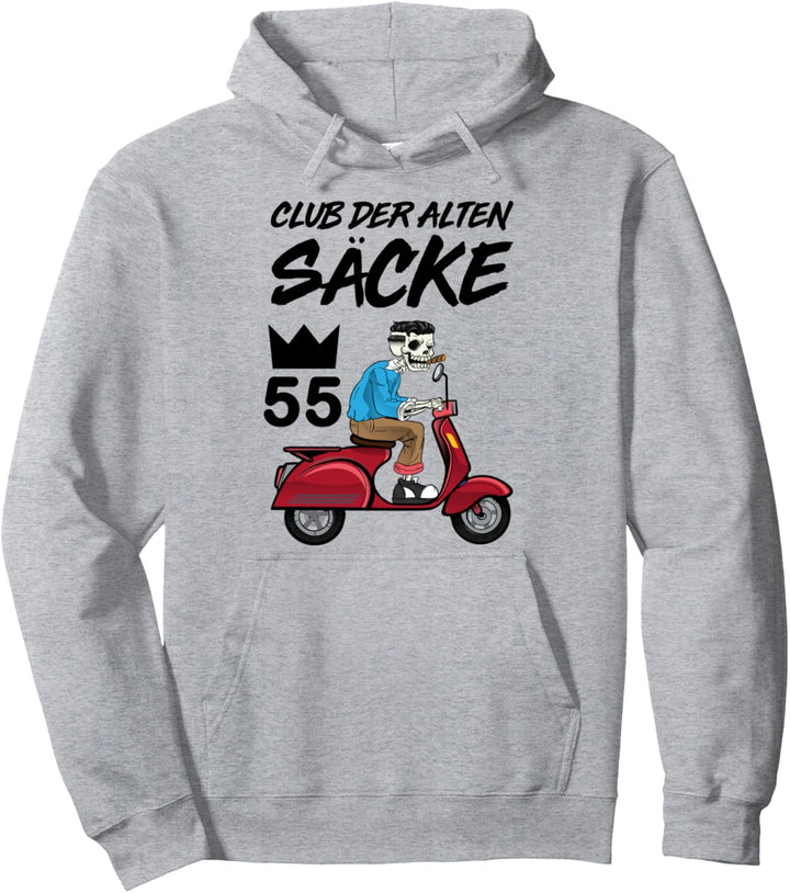 Club der alten Säcke 55 Geburtstag 55. Ehrentag Pullover Hoodie