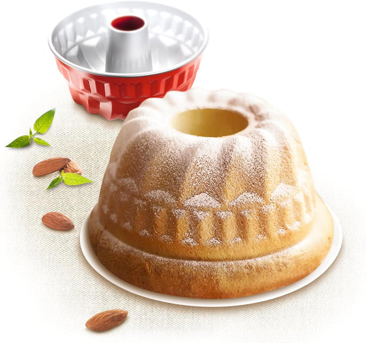Tefal J1640214 Delibake Backform aus Stahl, Rot