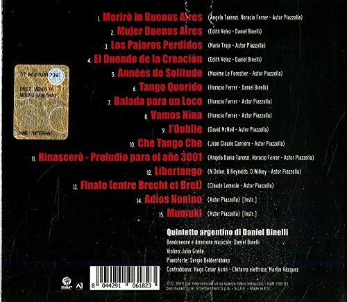 El Tango de Astor Piazzolla, Audio-CD