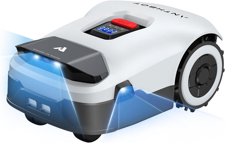 ANTHBOT Genie 600E Mähroboter ohne Begrenzungskabel, RTK + 4K KI‑Vision, bis 600–900 m², automatisch