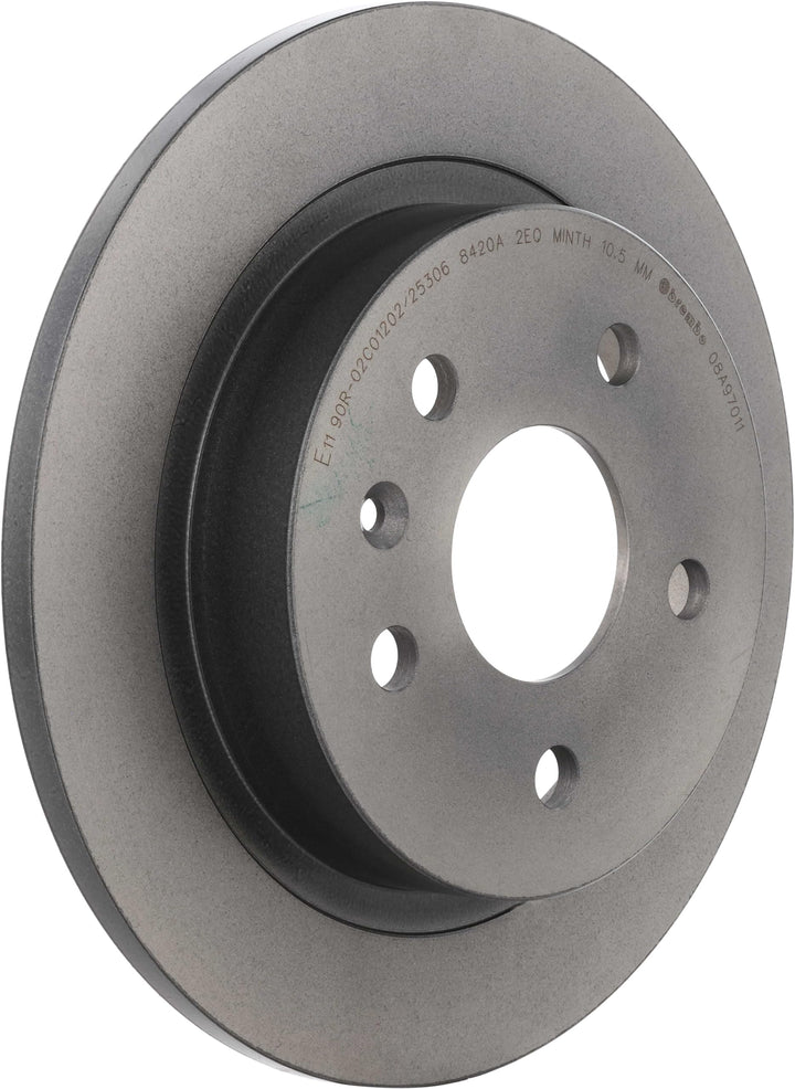 Brembo 08.A970.11 Hintere Bremsscheibe mit UV Lackierung, Anzahl 2