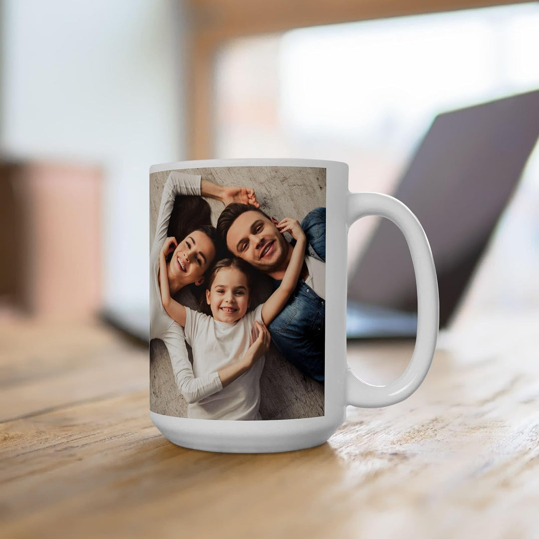 Individuelle Tasse mit Bild oder Text Ihrer Uploads, personalisierte Tasse, mikrowellen- und spülmas