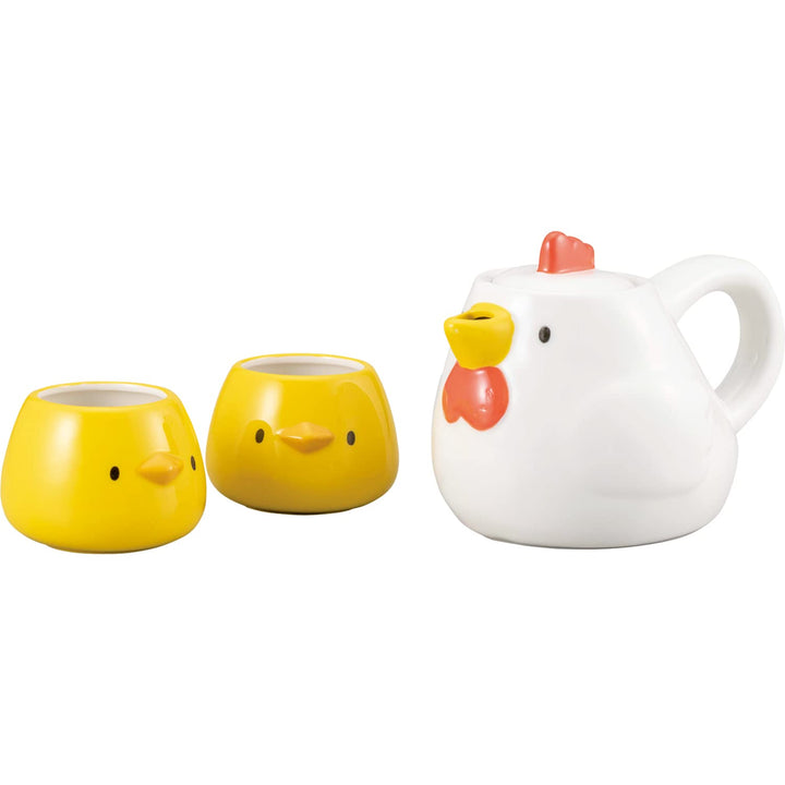 SAN3750 Süsses Tafelgeschirr Tasse Tee Set, ca. 600 ml, Küken, Eltern und Kind Shiwatori Küken Elter