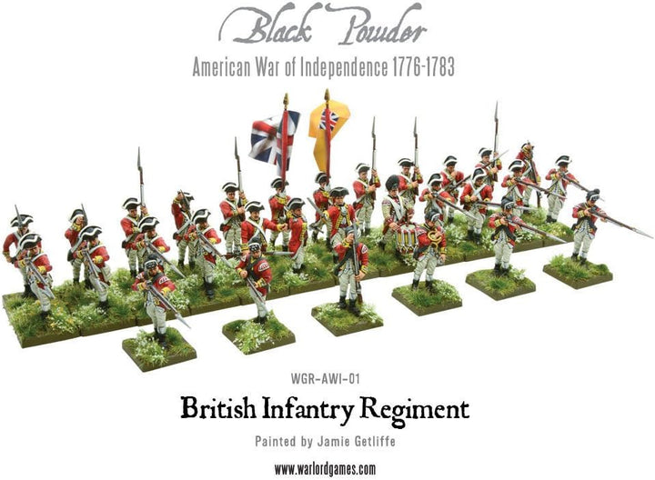 British Infantry Regiment (Plastic Box)