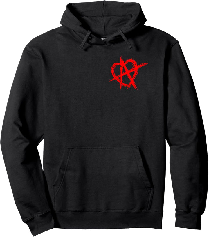 Beziehungsanarchie Symbol Logo RA Liebe Relationship Anarchy Pullover Hoodie