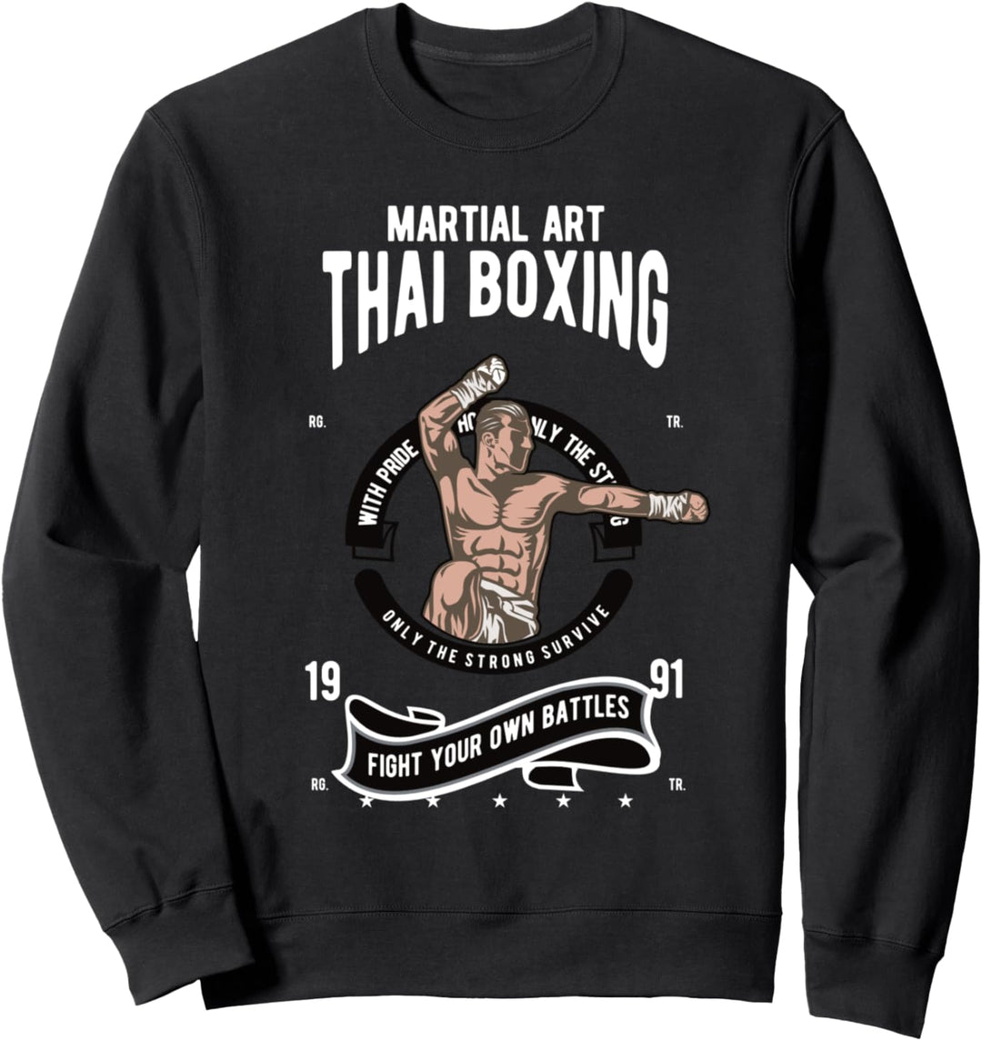 Muay Thai - Martial Art Thaiboxen Sweatshirt