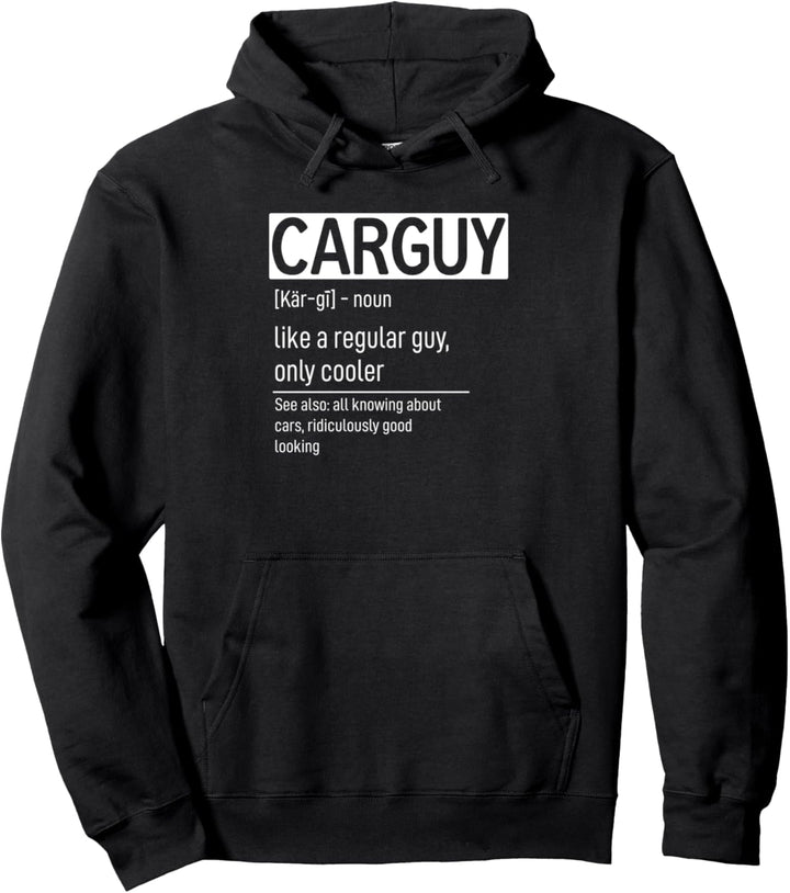 Carguy Noun Definition Mechanikerin Zylinder Mechaniker Pullover Hoodie