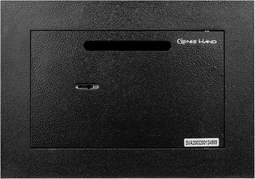 Genie Hand – Mechanische Wandtresorbox Klein mit Einwurfschlitz– Doppelbartschloss, Klein