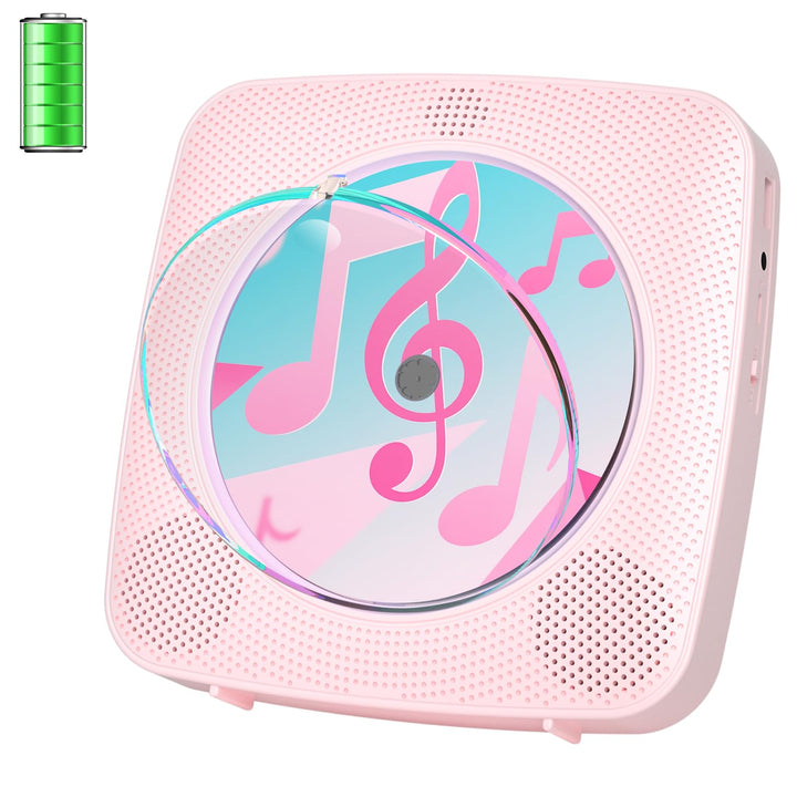 Radio mit CD Player Kinder: Kegaudio Tragbarer CD Players Tragbar mit Bluetooth Lautsprecher Frontan