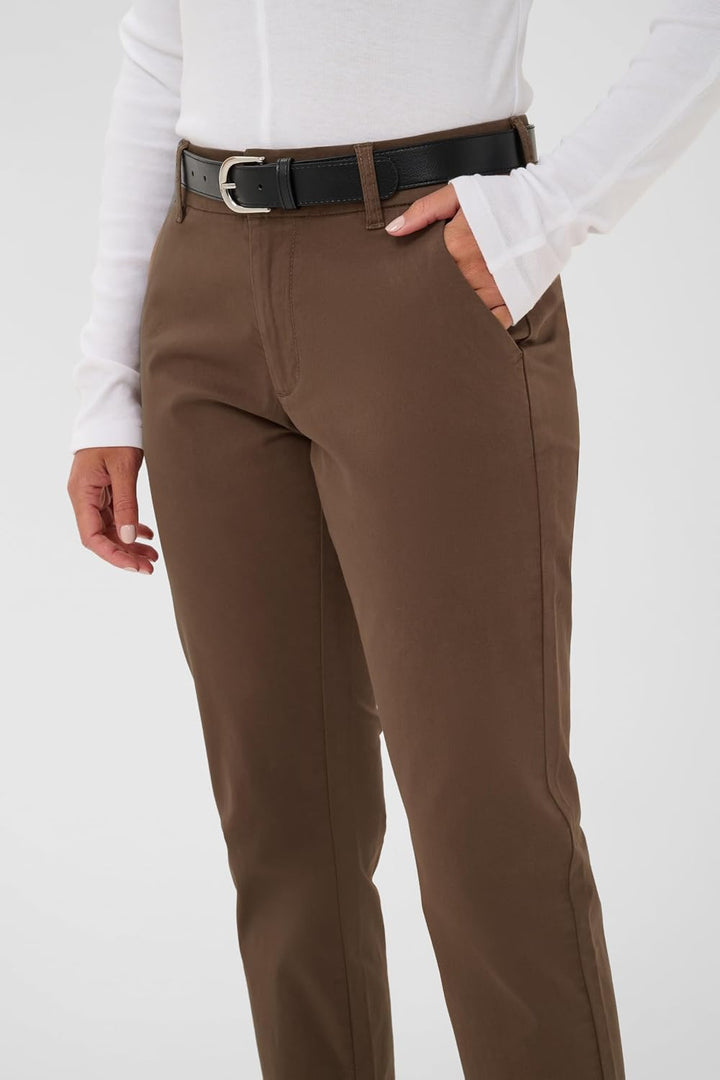 KAFFE Damen Hose KAmette Damen Hose Elegant Elastische Taille Casual Anzughose Normale Passform 34 C
