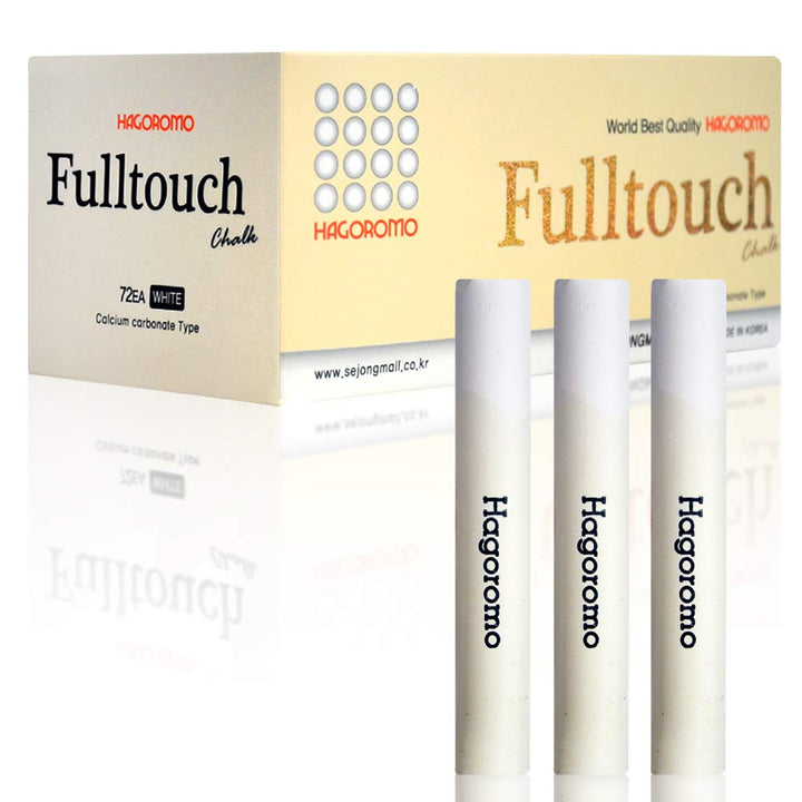 Hagoromo Fulltouch Kreide, 1 Box (72 Stück), weiss, Weiss