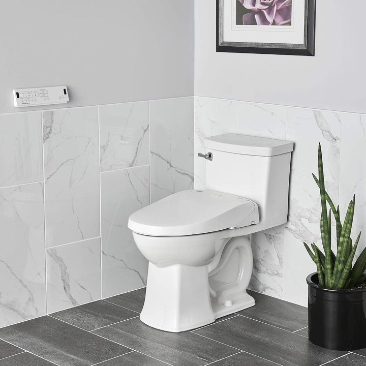American Standard 8018A60GRC-020 Advanced Clean 3.0 SpaLet Sitz mit Fernbedienung, weiss