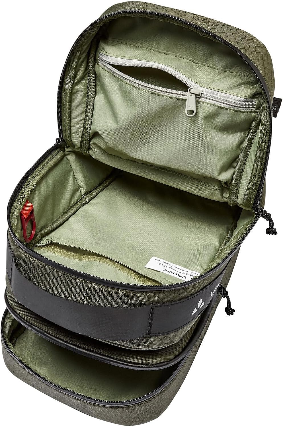 VAUDE RT-Satteltaschen Cyclist Saddle Bag Einheitsgrösse Khaki, Einheitsgr&amp;