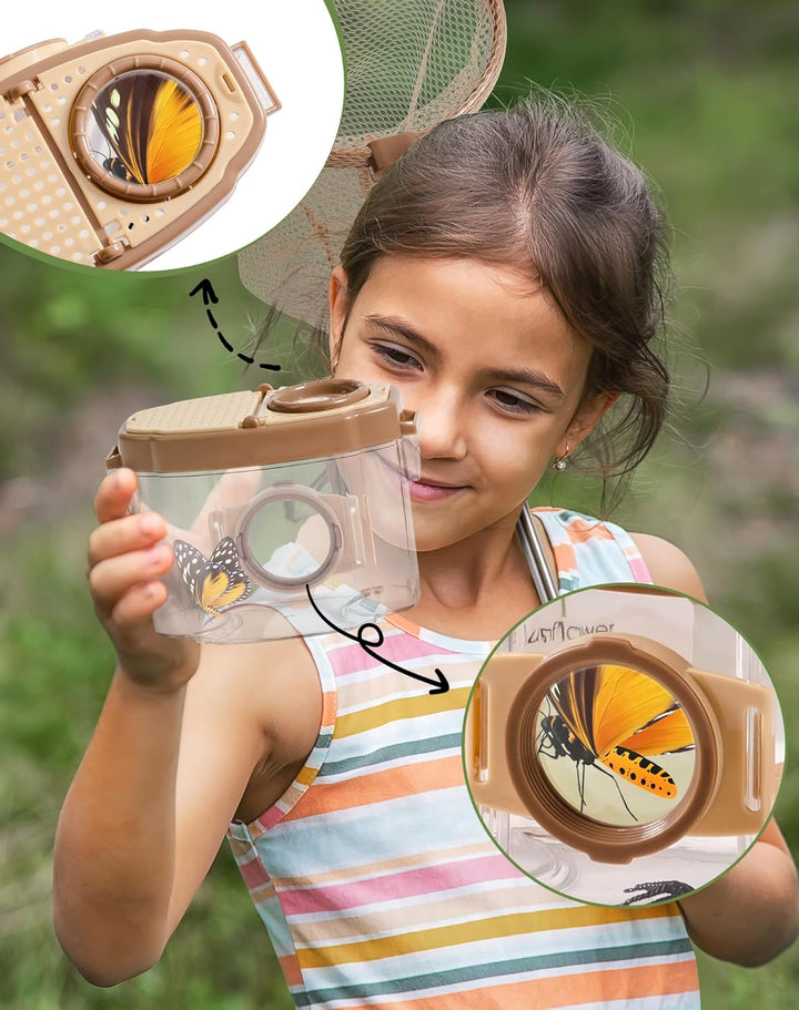 ROBOTIME Kids Explore Kit &amp; Bug Catcher Kit, pädagogische Campingausrüstung für Kinder, Outdoor-Erku