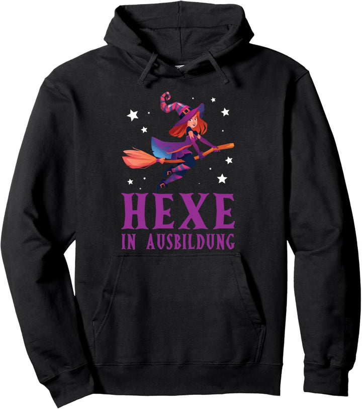 Hexen Hexe In Ausbildung Lustiges Hexerei Spruch Pullover Hoodie