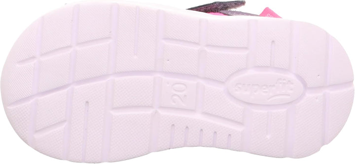Superfit Mädchen Wave Sandalen 19 EU Weit Lila Pink 8510, 19 EU Weit Lila Pink 8510