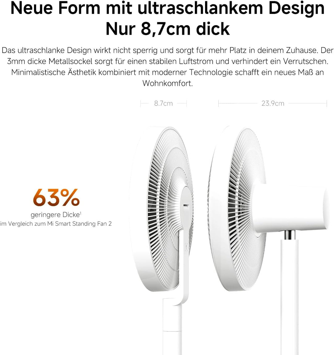 XIAOMI Mijia Smart Standing Fan Pro Slim