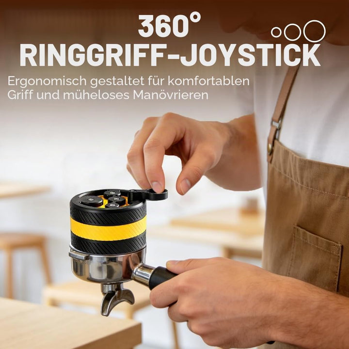 WDT Tool Espresso, Kompatibel mit 58MM Handgriff, Espresso Distributor with Planetary Spinning Gear